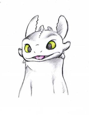 Беззубик для срисовки