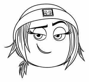 Раскраски эмоджи