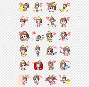 Наклейка Анимационный фильм Раскраски Звук Эмодзи, др