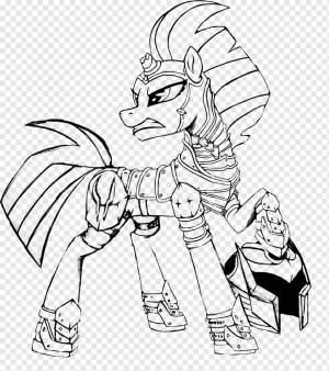 Pony Line art Tempest Shadow Drawing Книжка-раскраска, линия тени, лошадь, млекопитающее, позвоночный png