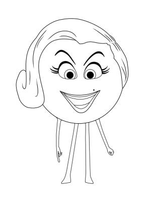 Раскраски эмоджи