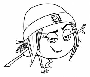 Раскраски Эмоджи фильм