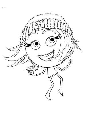 Раскраски Эмоджи фильм