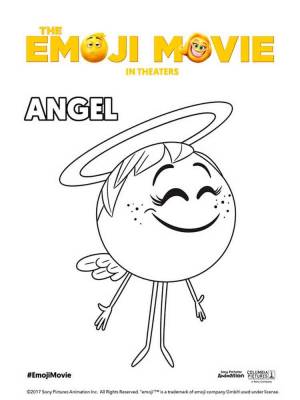 Раскраски Эмоджи фильм