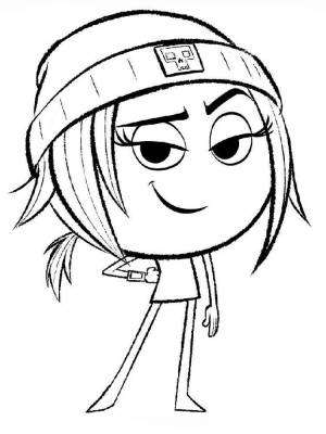 Раскраски Эмоджи фильм