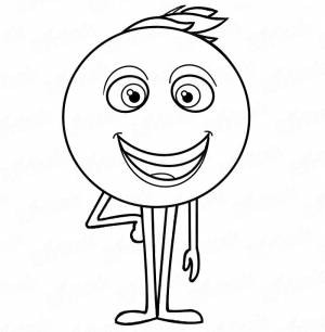 Раскраски Эмоджи фильм