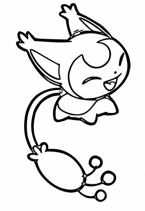 Раскраска Покемон Малыш