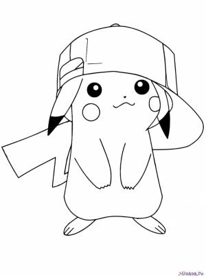 Раскраски Пикачу