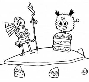 Раскраска Куми Куми 9