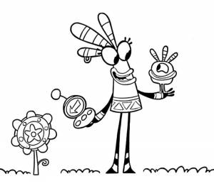 Раскраска Куми Куми 10