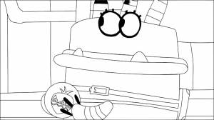 Раскраска Куми-Куми