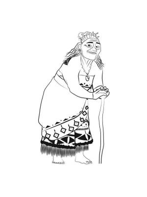 Раскраски Моана