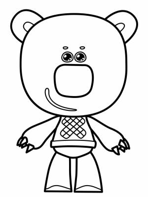 Раскраска Мимимишки  для детей