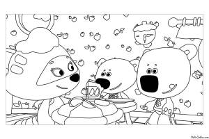 Раскраски Мимимишки