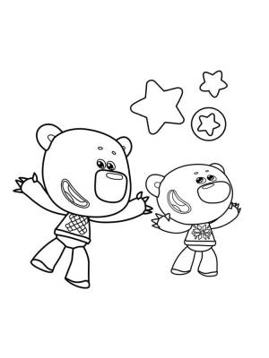 Раскраска Мимимишки 15