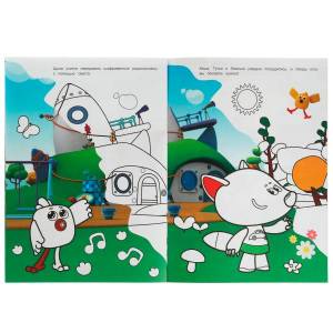 Domino-раскраска  Ми-ми-мишки