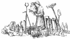 Раскраска Федорино Горе