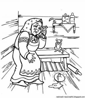 Раскраски Федорино горе картинки