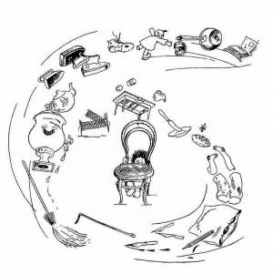 Раскраски Федорино горе 2 класс