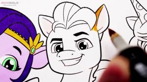 Раскраска My Little Pony