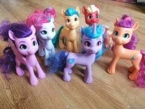 Hasbro Набор игровой My Little Pony Новое поколение 6 Мега Пони F1783