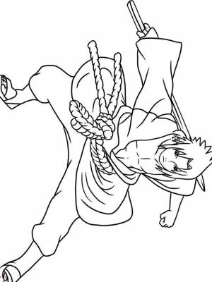 Раскраски Наруто   в формате