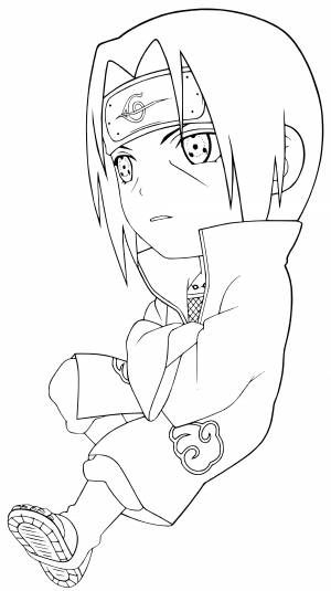 Бесплатно  раскраски «Наруто»