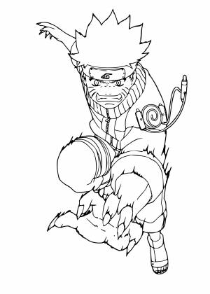 Бесплатно  раскраски «Наруто»