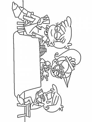 Раскраски Мой шумный дом   в формате