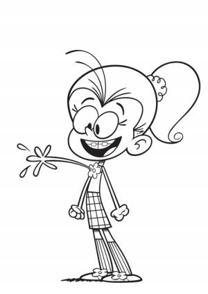 Мой шумный дом раскраска