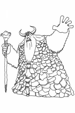 Раскраски Смолфут