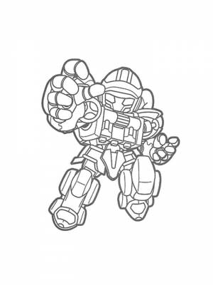 Раскраска Металионы картинка  для детей