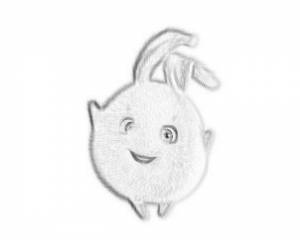 Раскраска Солнечные зайчики