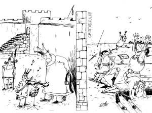 Карикатура «Урок музыки», Александр Булай