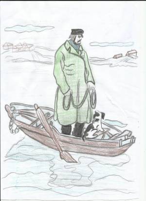 Легкий рисунок муму