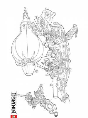 Раскраски Лего Ниндзяго   в формате