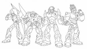 Раскраска Гормити