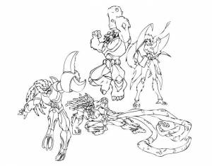 Раскраска Гормити