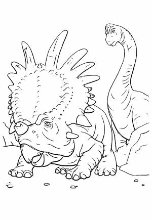 Раскраска Мир Юрского Периода Друзья , Рисунок и Картинка , Девочки и Мальчики