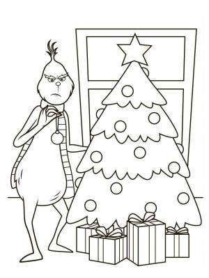 Раскраски Гринч