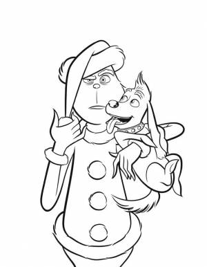 Раскраски «Гринч»