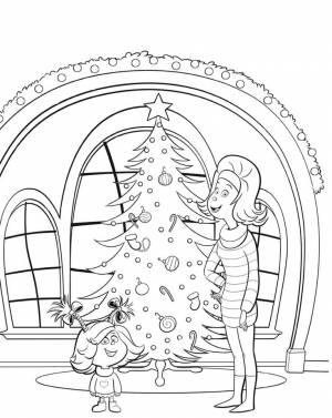 Раскраски «Гринч»