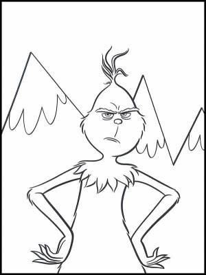 Раскраски Гринч