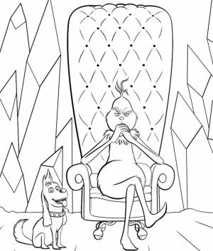 Раскраски «Гринч»