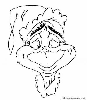 Раскраски Рисунок гринч