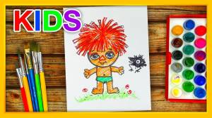 Антошка из мультика