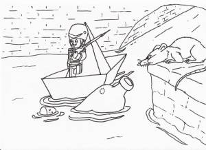 Раскраски к сказке андерсен ель