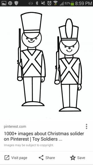 Марш деревянных солдатиков раскраска