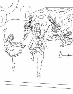 Раскраска Оловянный солдатик