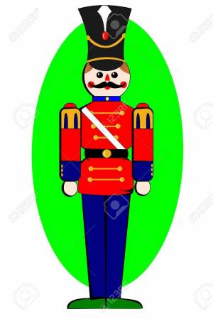 Деревянный солдатик рисунок